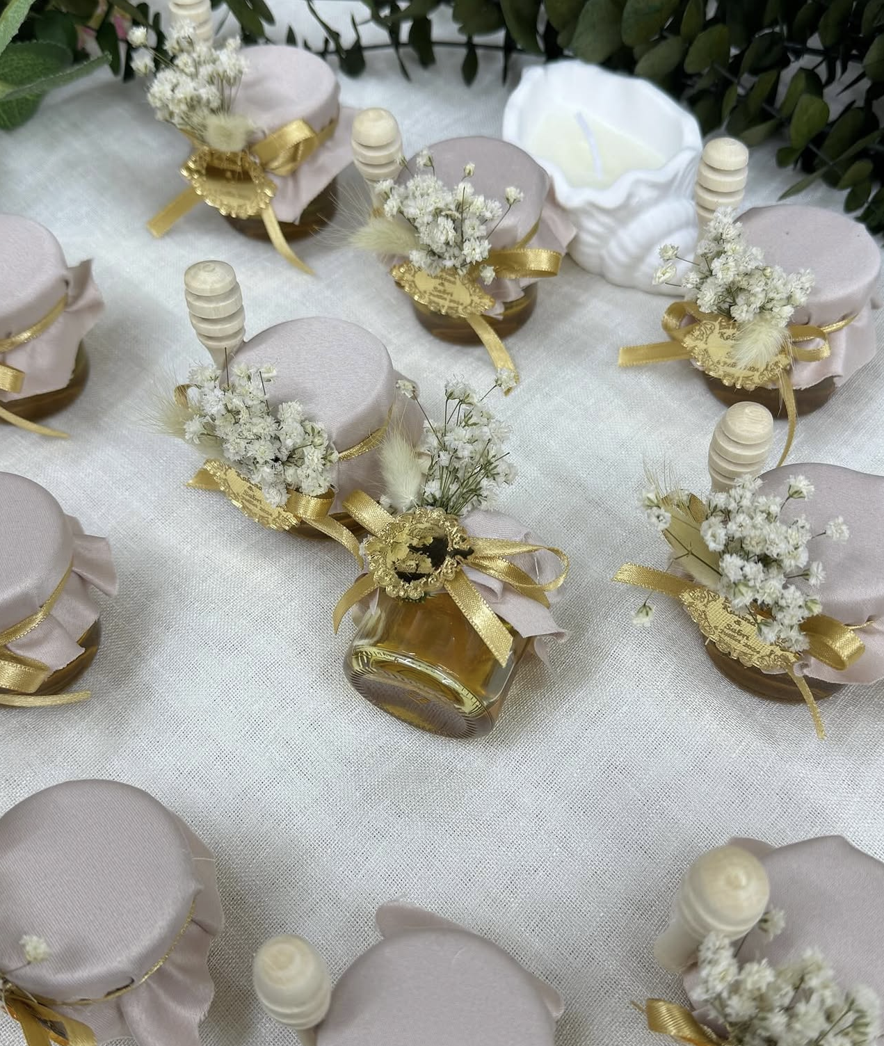 Pot de Miel Personnalisé – Cadeau Invité de Mariage