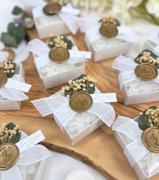 Bougie artisanale emballé