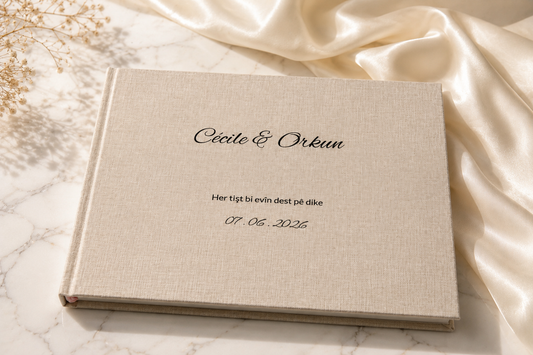 Livre d'Or chic Personnalisé