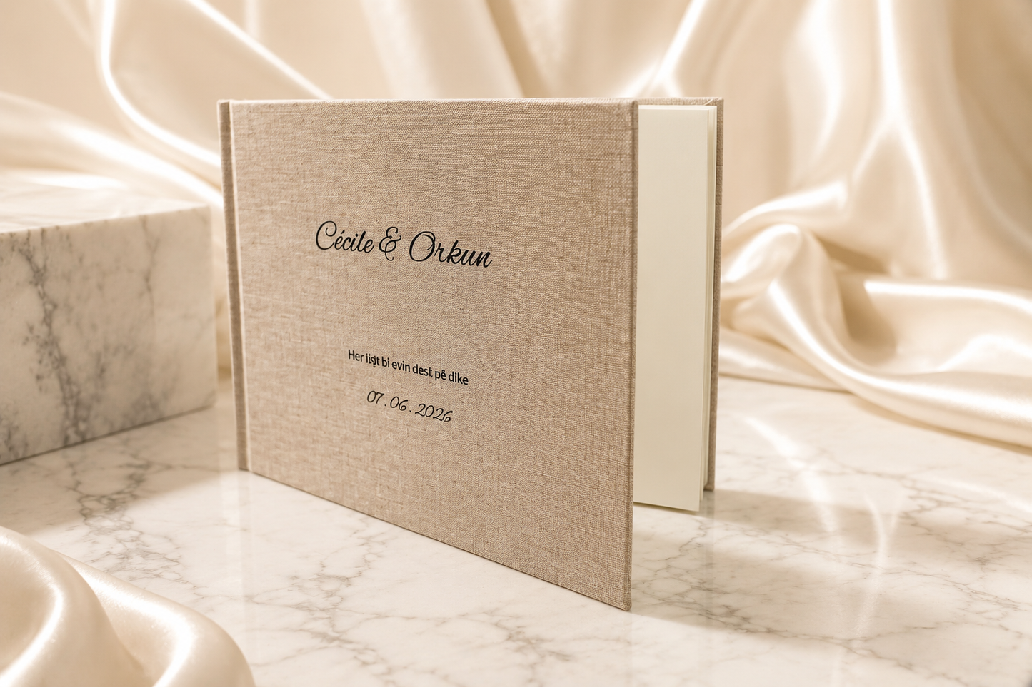 Livre d'Or chic Personnalisé