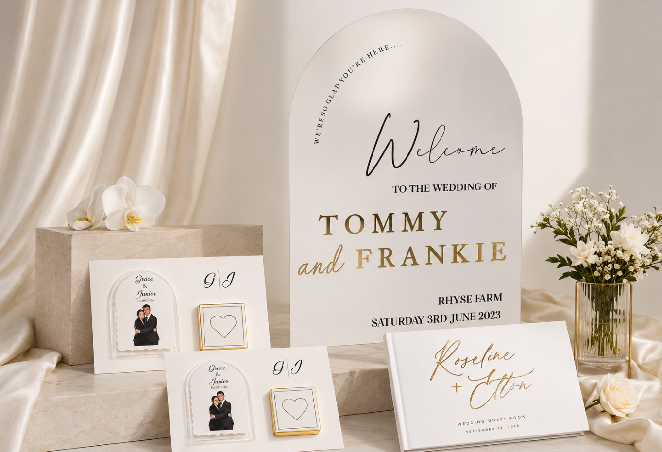 Pack 2 Mariage Signature pour 100 personne – L'élégance jusque dans les moindres détails