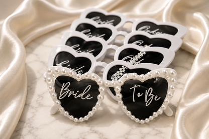 Lunettes Personnalisées – Noir ou Blanc (10 unités)