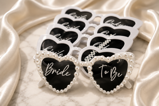Lunettes Personnalisées – Noir ou Blanc (10 unités)