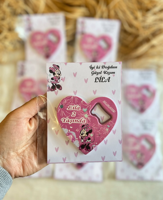 Décapsuleur Personnalisé emballé pour fille – Souvenir Naissance & Anniversaire