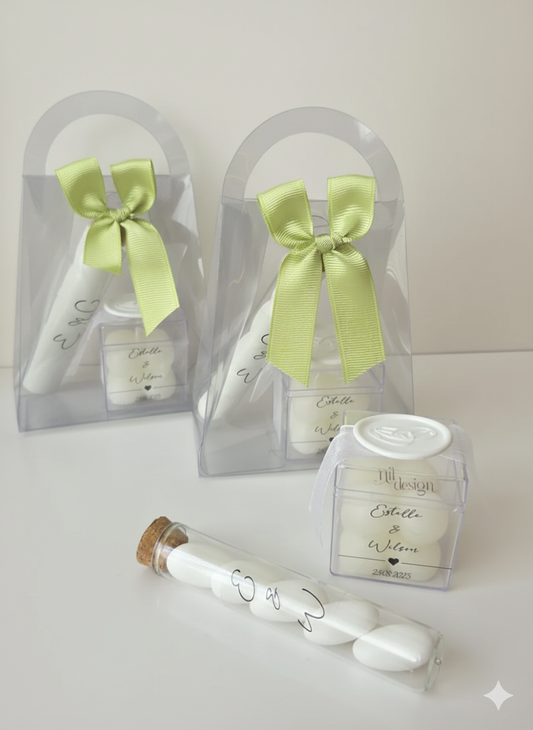 Sachet Cadeau d'Invité Personnalisé | Élégance Scellée