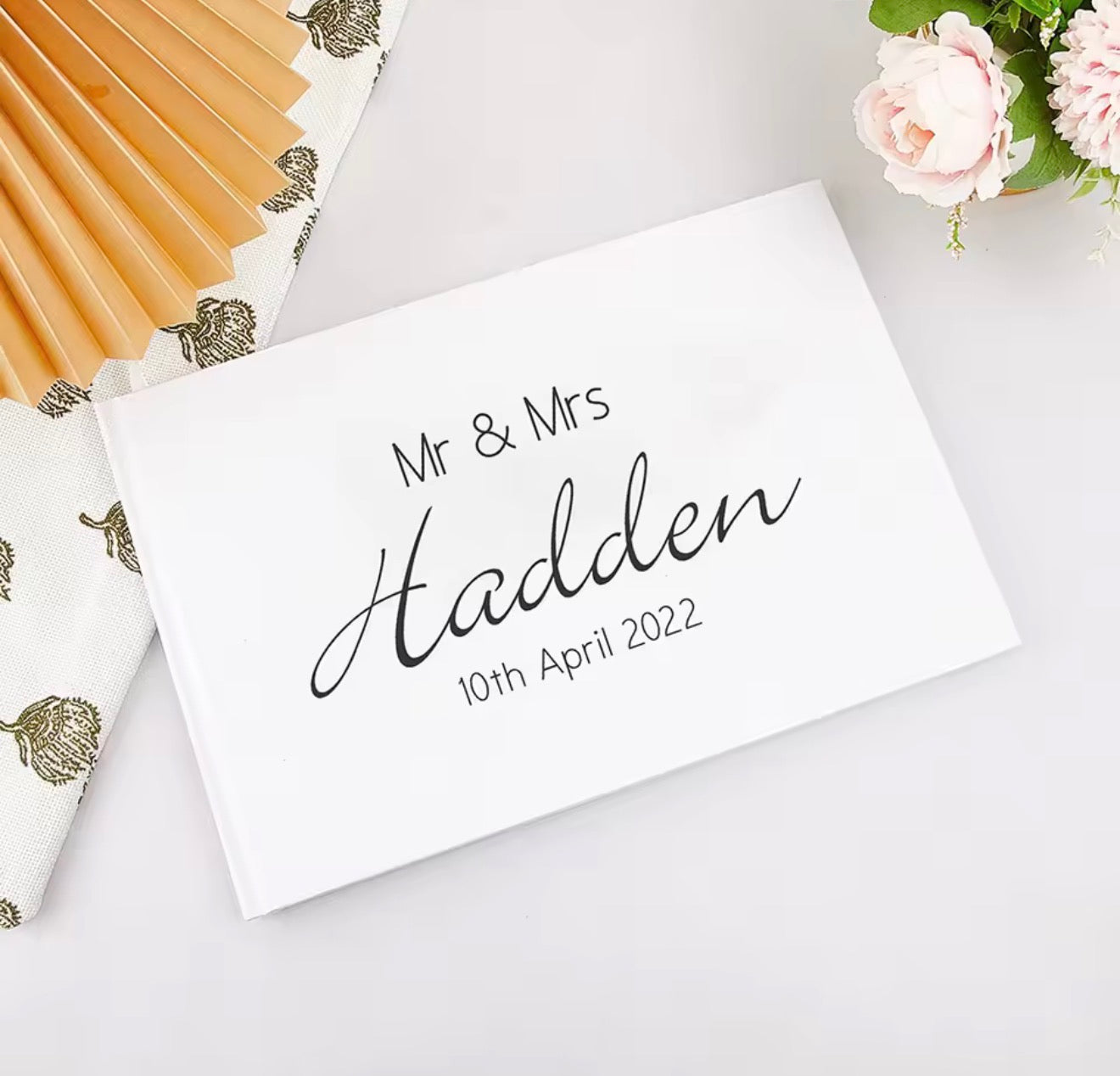 Livre d’Or de Mariage Personnalisé – Souvenir Inoubliable