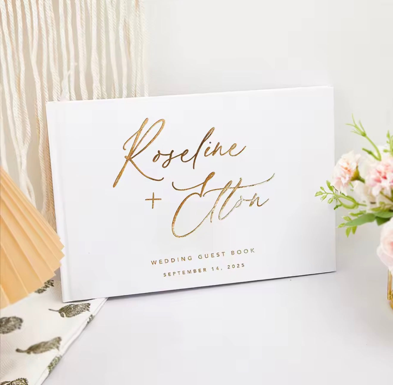 Livre d’Or de Mariage Personnalisé – Souvenir Inoubliable