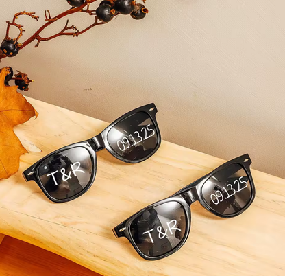 Lunettes Personnalisées Style Ray-Ban – Idéales pour Mariage ou Événements