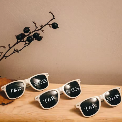 Lunettes Personnalisées Style Ray-Ban – Idéales pour Mariage ou Événements