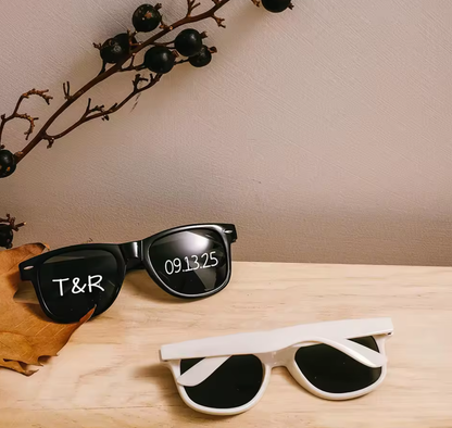Lunettes Personnalisées Style Ray-Ban – Idéales pour Mariage ou Événements