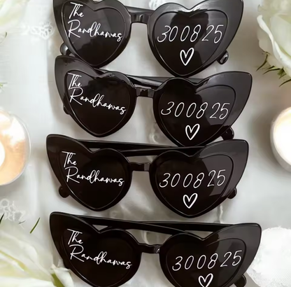 Lunettes Personnalisées – Noir ou Blanc (10 unités)