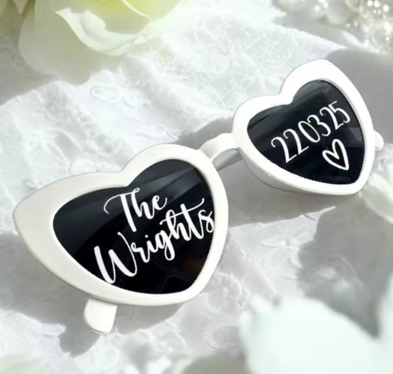 Lunettes Personnalisées – Noir ou Blanc (10 unités)