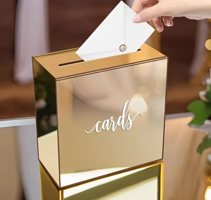 Urne de Mariage Or