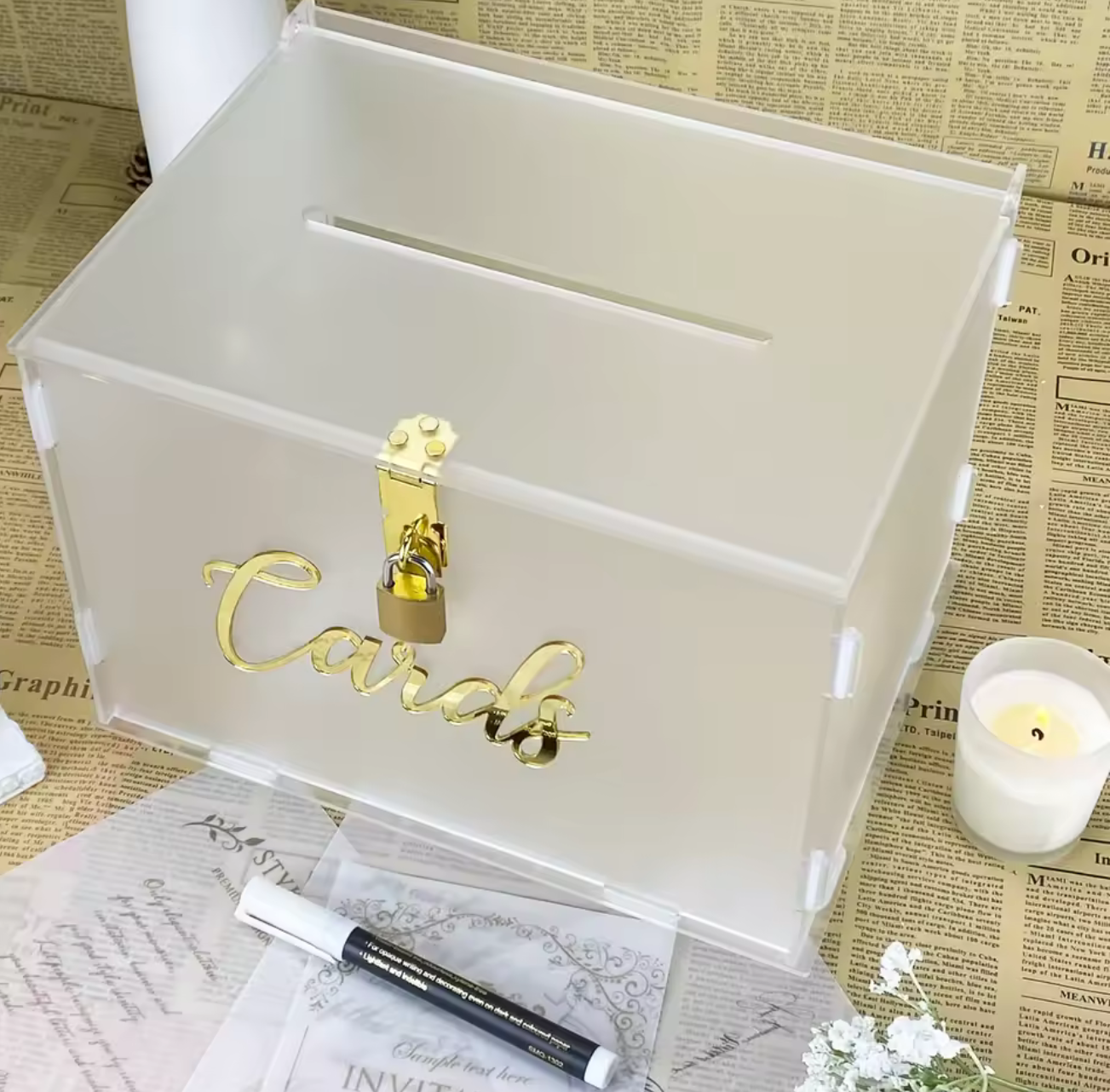 Urne de Mariage Opaque