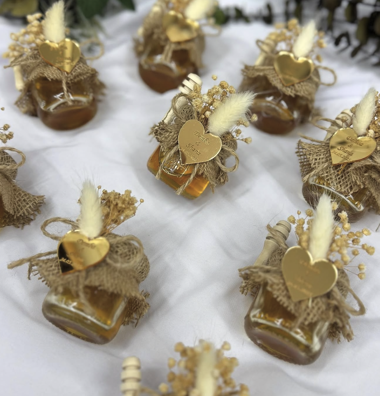 Pot de Miel Personnalisé – Cadeau Invité de Mariage