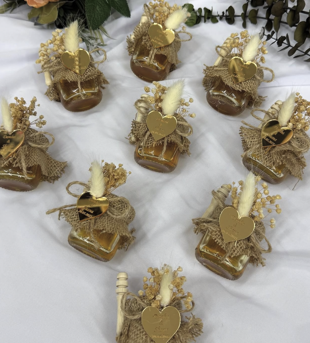 Pot de Miel Personnalisé – Cadeau Invité de Mariage