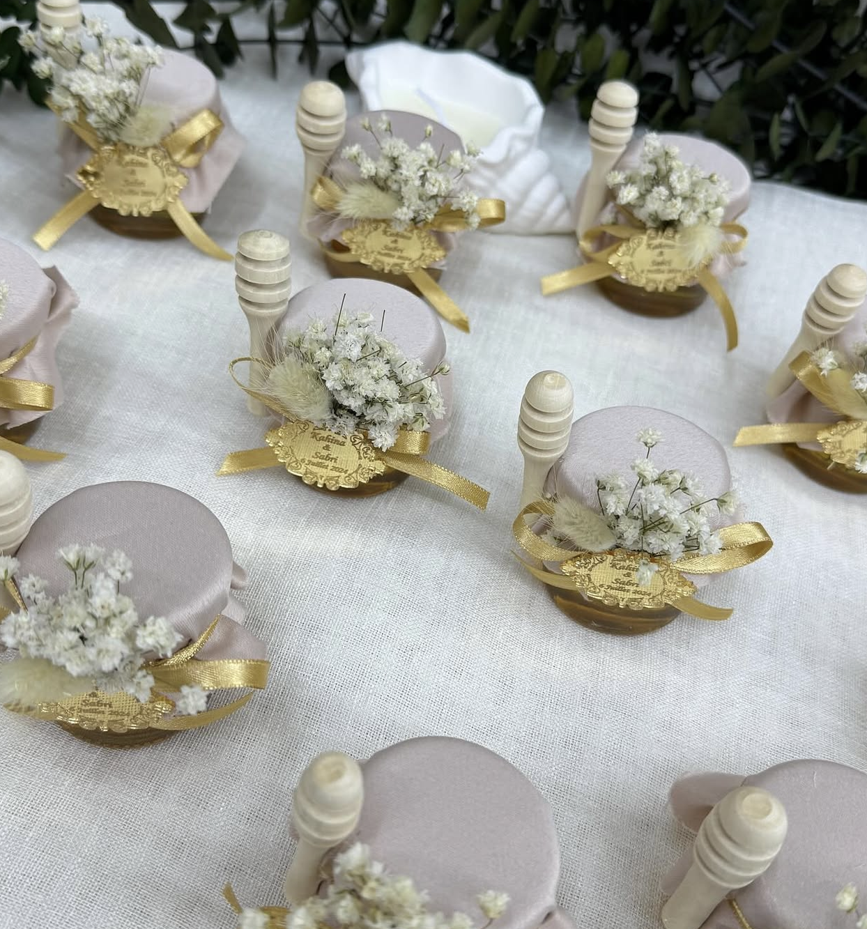 Pot de Miel Personnalisé – Cadeau Invité de Mariage