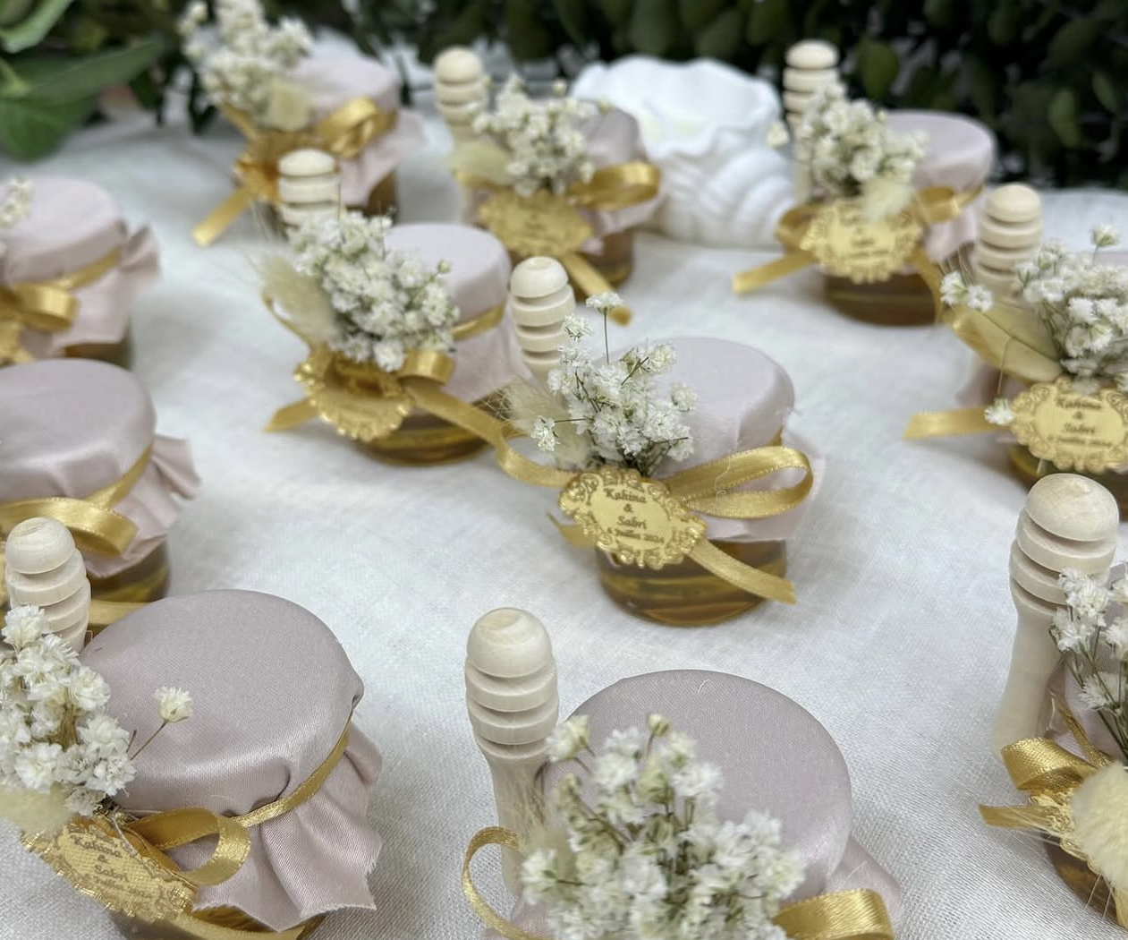 Pot de Miel Personnalisé – Cadeau Invité de Mariage