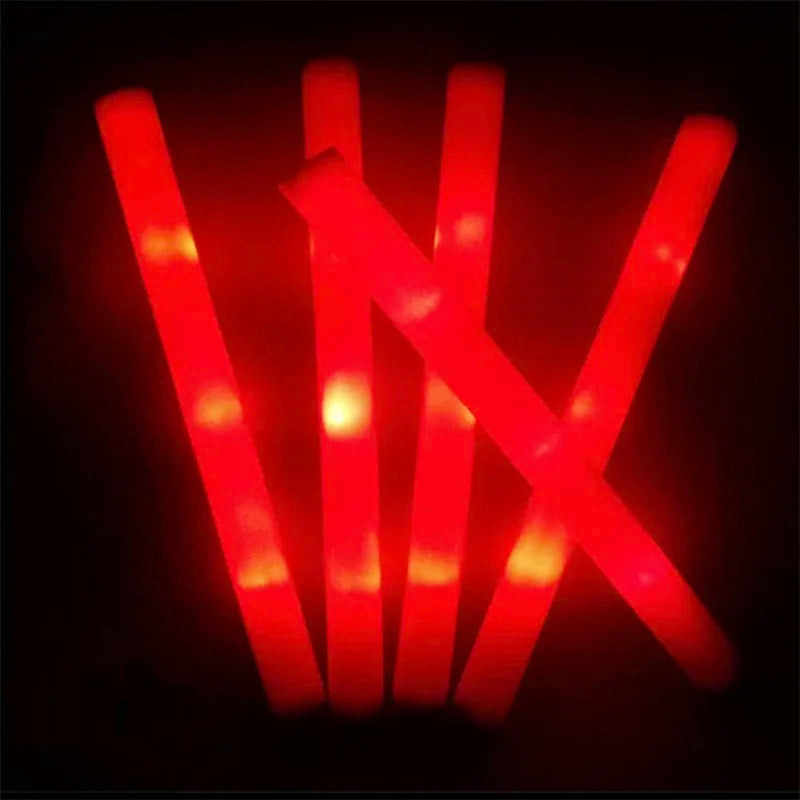 Bâtons lumineux LED en mousse