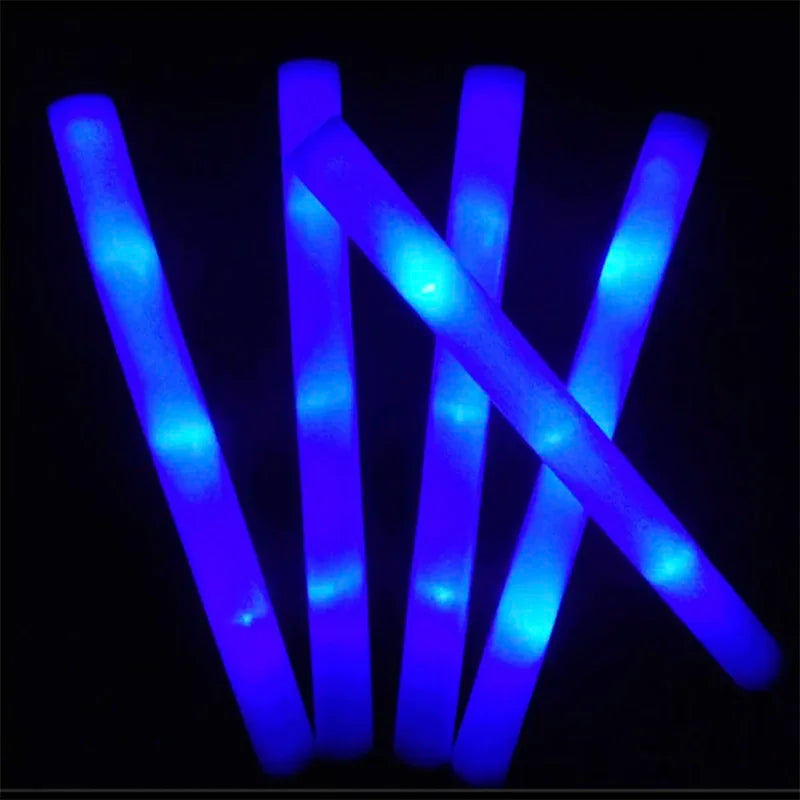 Bâtons lumineux LED en mousse